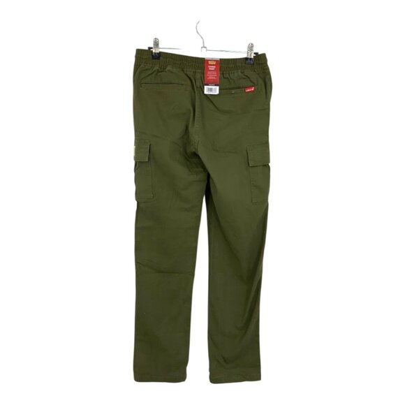 Levi's Comfort Stretch Cargo Pant Green Size 14 NWT - Picture 7 of 7